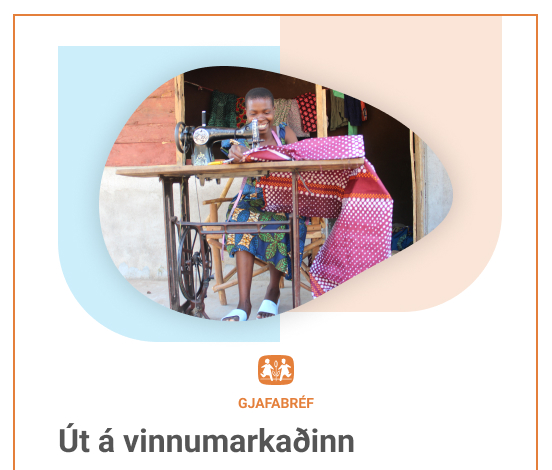 Gjafabréf - Út á vinnumarkaðinn